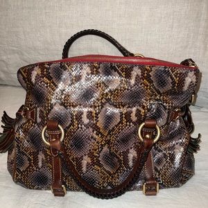 Dooney & Bourke Python Satchel